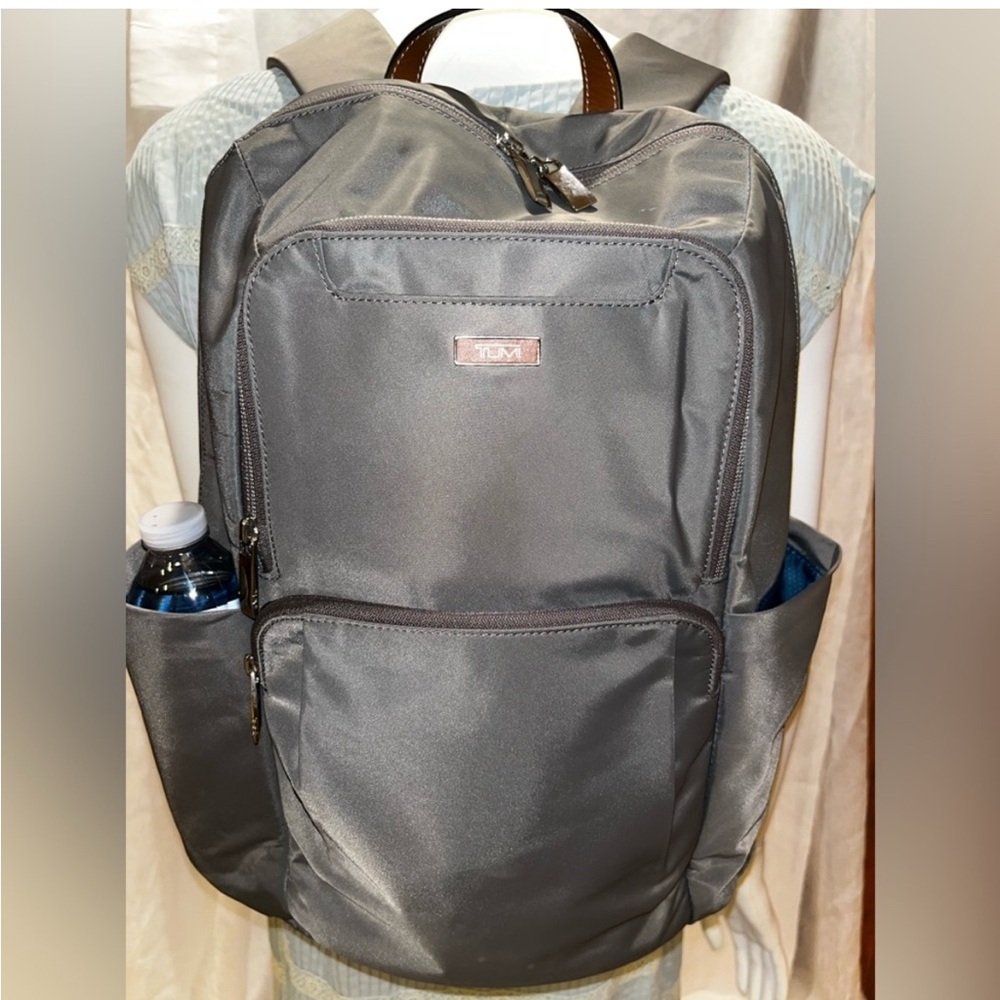 TUMI Gray Voyageur Backpack